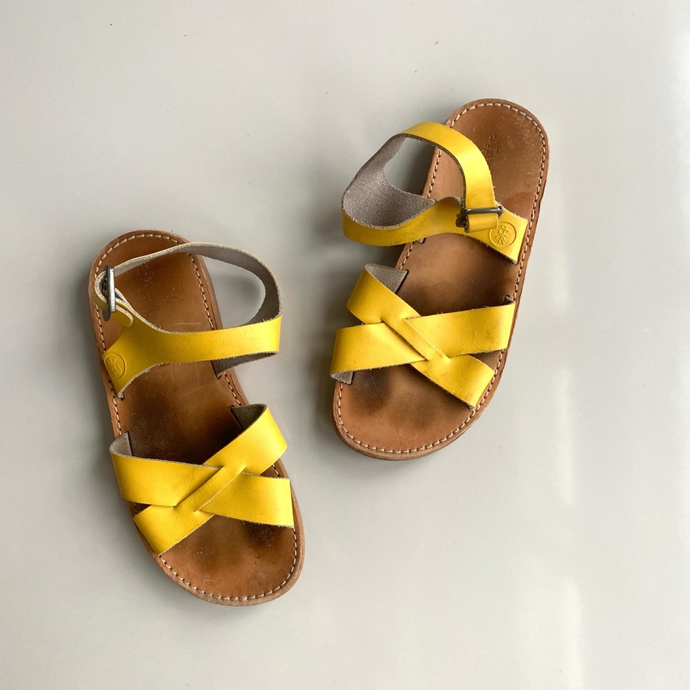 Size 11 Freshly Picked Yellow Sandals